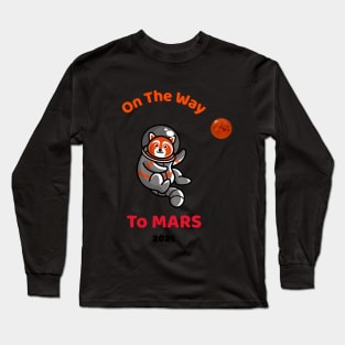 On the way to Mars Feb 2021 Long Sleeve T-Shirt